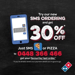 Dominos Sms Marketing Example